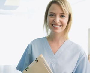 smiling nurse
